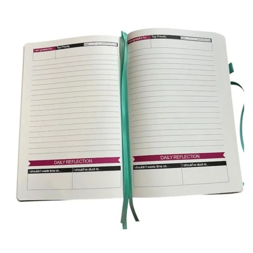 Starwhere faux leather soft hard cover journal, Teal